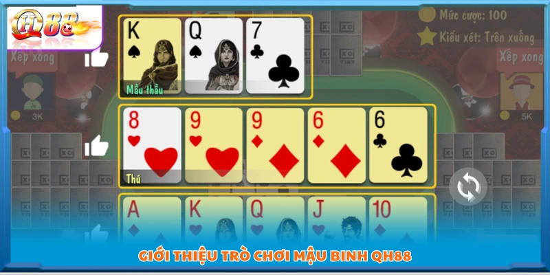 Sơ lược về trò chơi Mậu Binh QH88